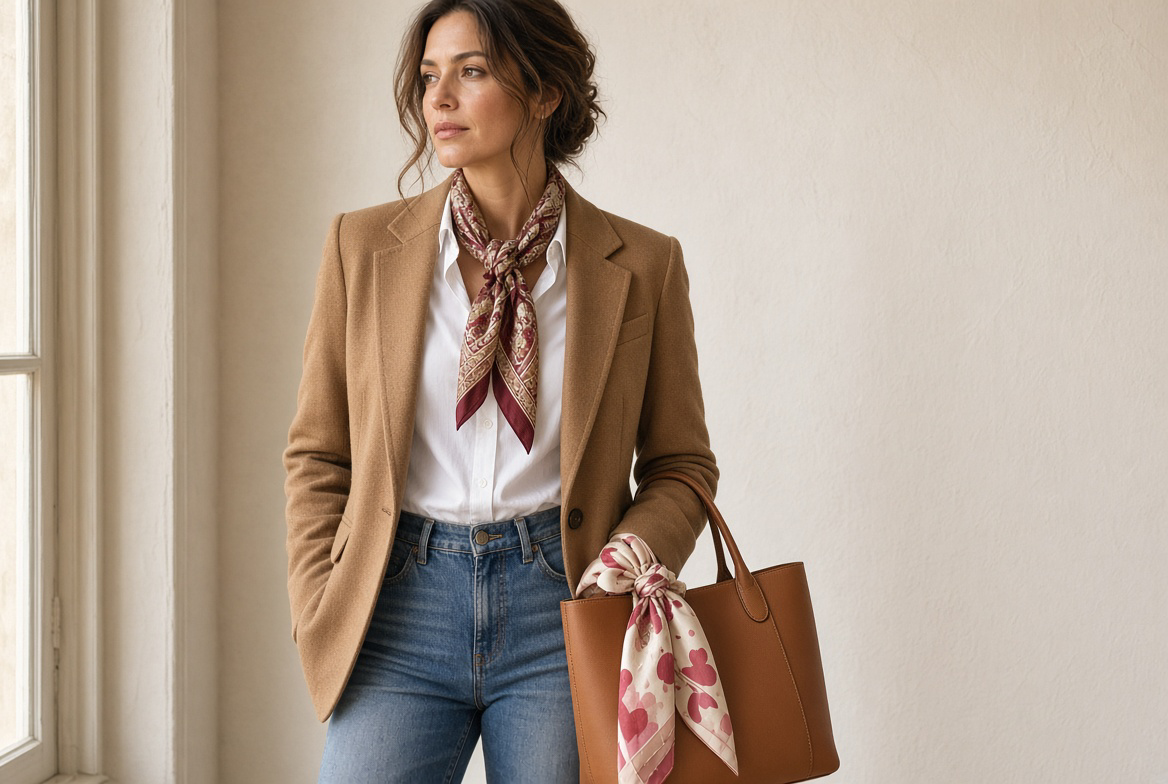 The Everyday Scarf Is Back — Just Not the Way You Remember