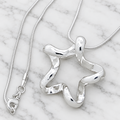 Sea Star Ribbon Necklace
