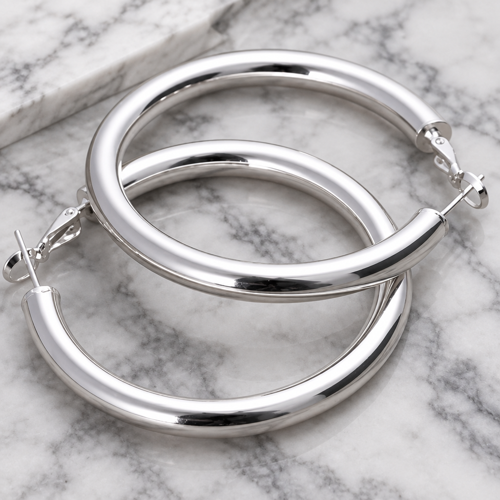 Full Circle Hoop Earrings