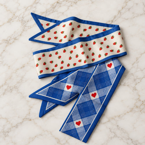 A Simple Set of Twilly Scarves