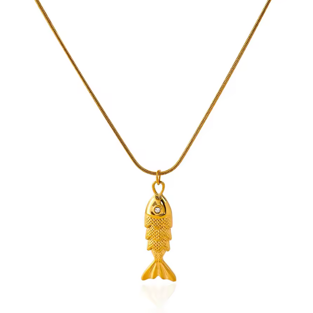 Fish Pendant Necklace