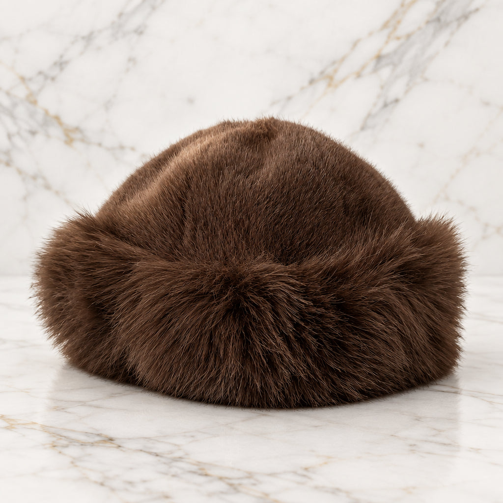 Mocha Brown Winter Hat