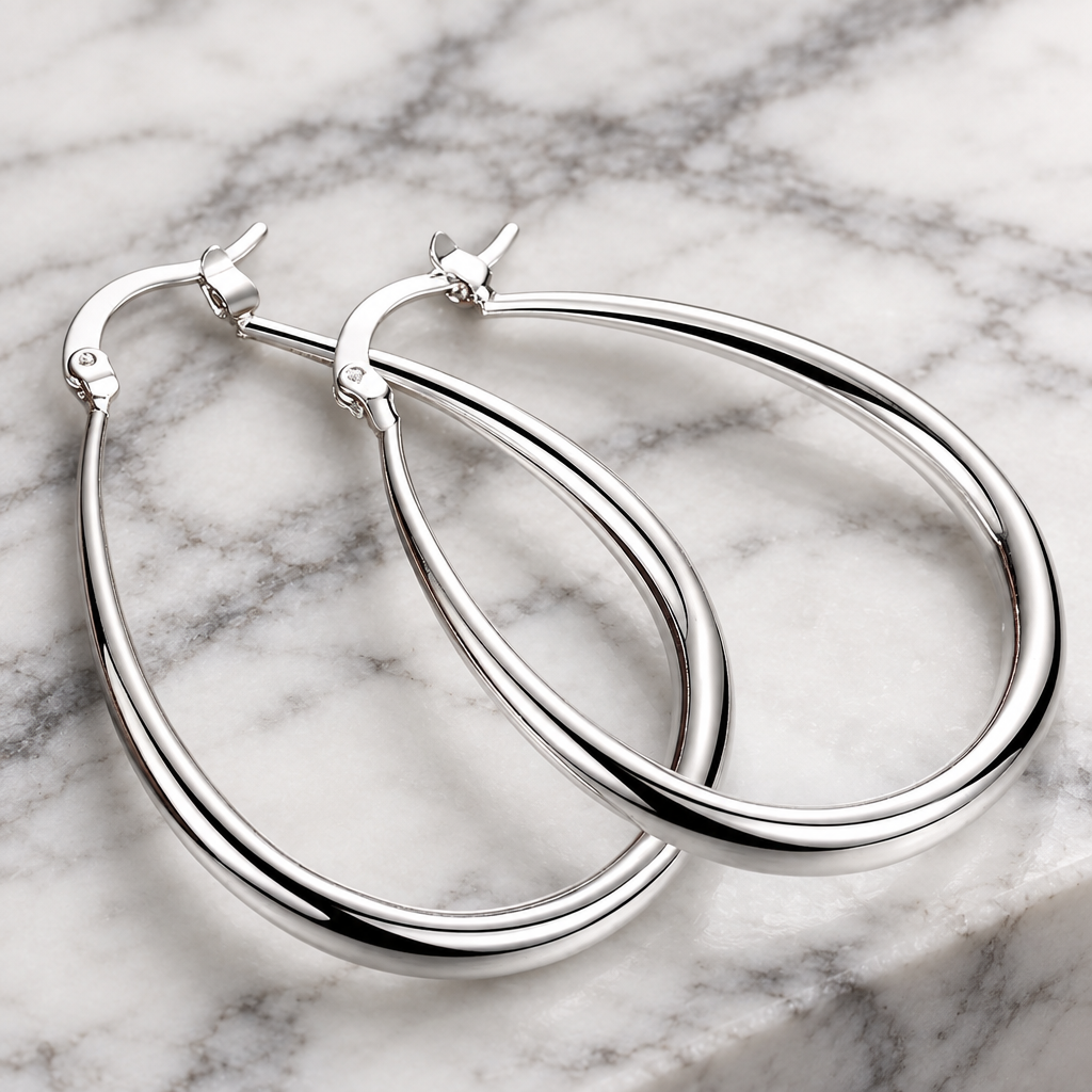 Perfect Circle Hoop Earrings