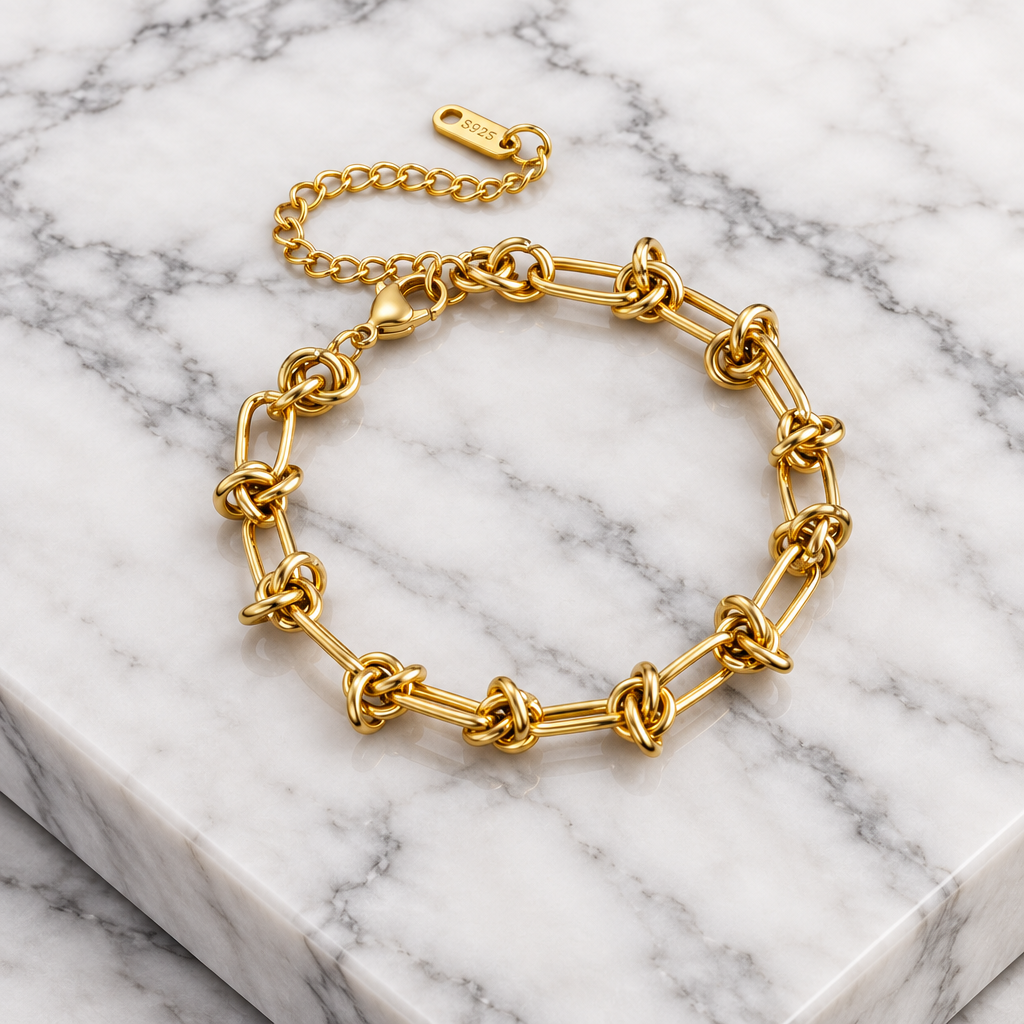 Knot Your Average Necklace and Bracelet Set