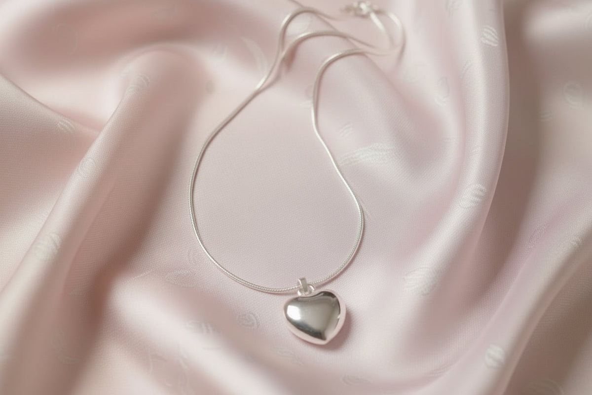 Sterling Silver Heart Necklace