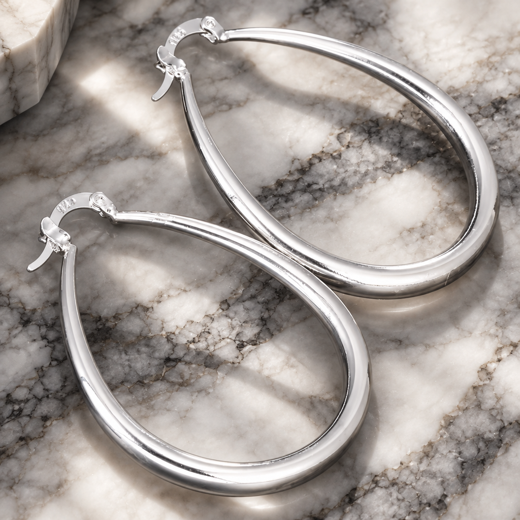 Perfect Circle Hoop Earrings