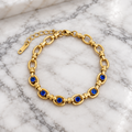 Cobalt Constellation Link Bracelet