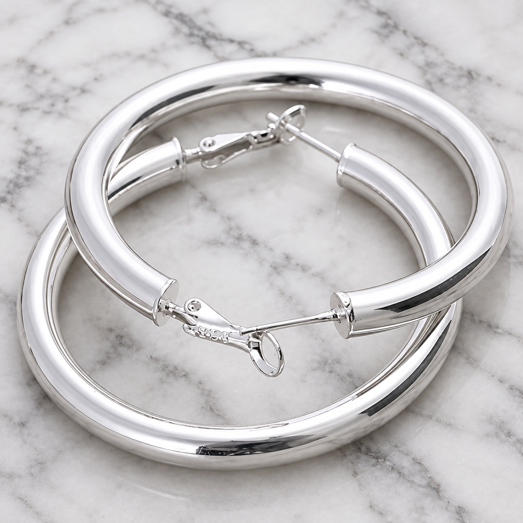 Full Circle Hoop Earrings