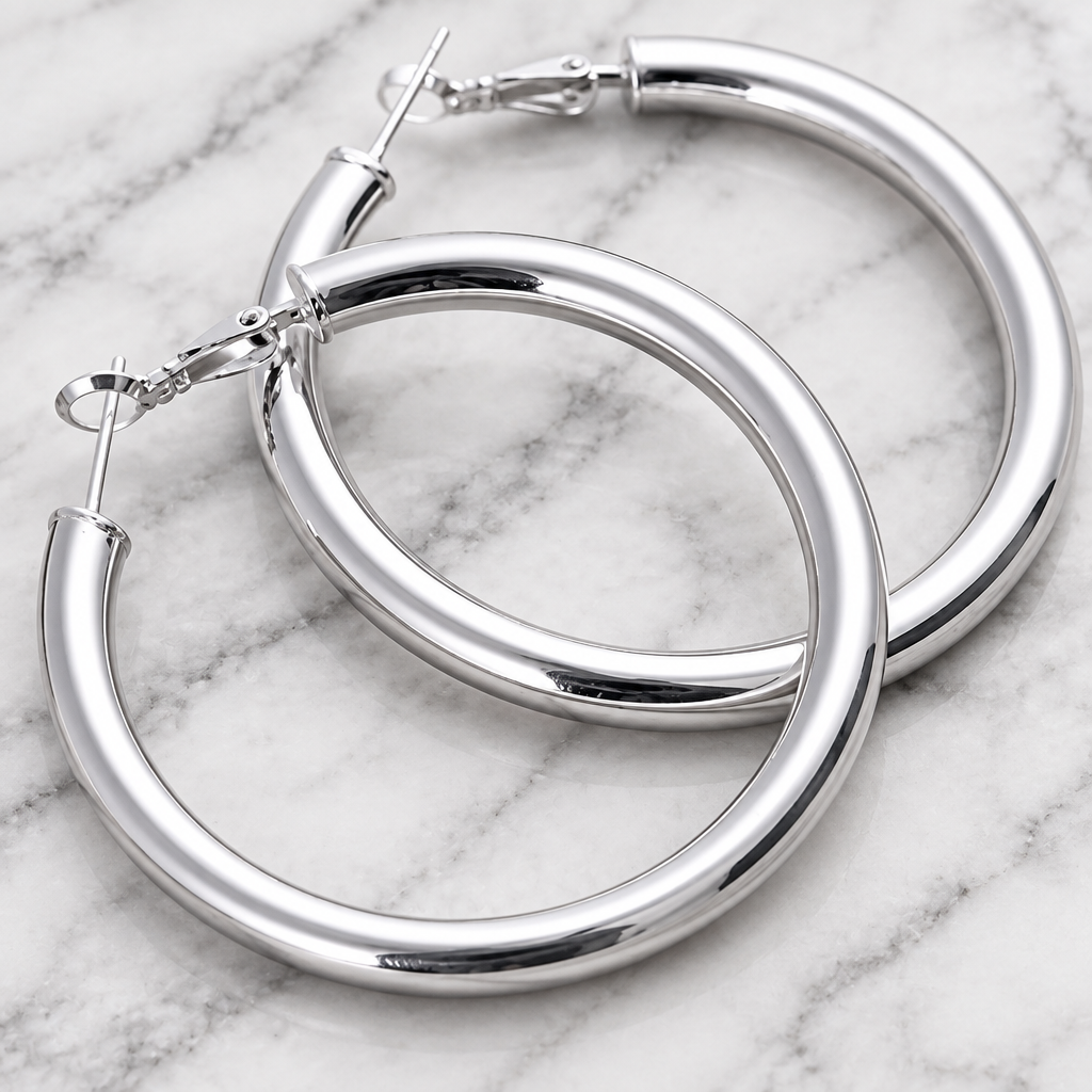 Full Circle Hoop Earrings