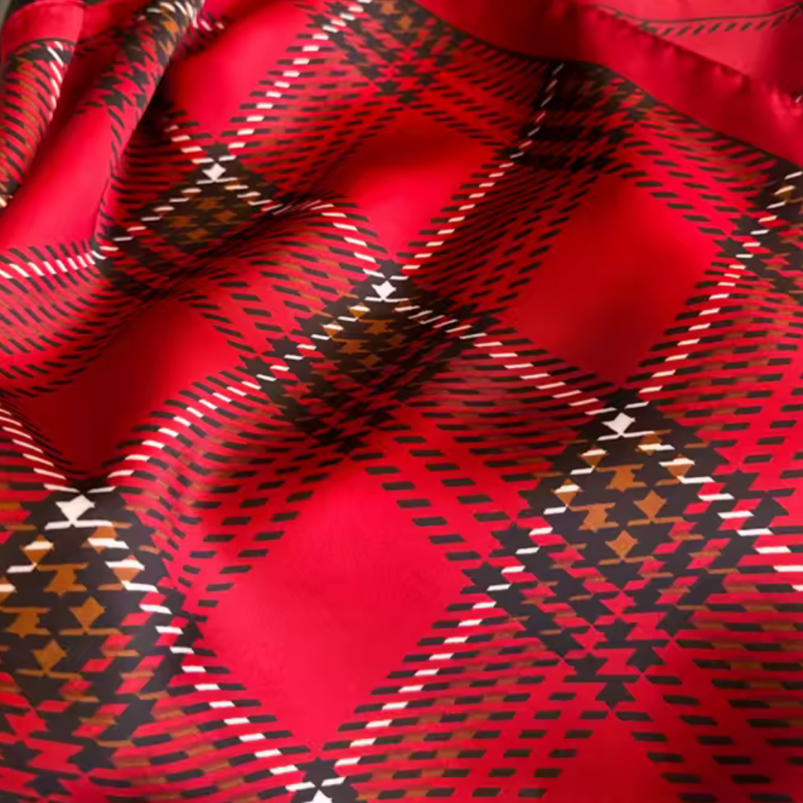 Tartan Tuesday Satin Scarf